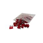 Techspan 766776C 10A Rouge Fusibles à lame standard (Paquet de 100)
