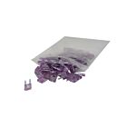 Techspan 766783C 3A Violet Fusibles à lame standard (Paquet de 100)