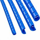 Techspan 769802BL Bleu anti-UV Gaine spiralée robuste