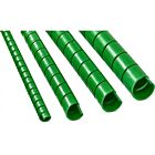 Techspan 769802GN Vert anti-UV Gaine spiralée robuste