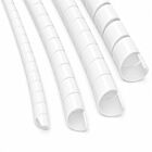 Techspan 769802WH Blanc anti-UV Gaine spiralée robuste