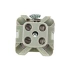 Techspan A03RS 10A Blanc/Noir Insert femelle