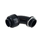Techspan CCNY150900 Noir Connecteur étanche aux liquides en nylon 1 1/2 po