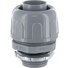 Techspan CCNY7508 Gris Connecteur droit étanche aux liquides en nylon 3/4 po
