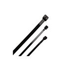 Techspan E201200L Noir UV Attache-câble (Paquet de 50)