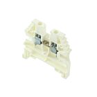 Techspan ER2.5WHITE 20A Blanc Borne à serrage par vis