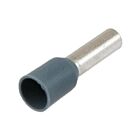Techspan FER-12-12D Gris Embout simple isolé (Paquet de 500)
