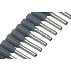 Techspan FER-20-8D Gris Embout simple isolé (Paquet de 500)