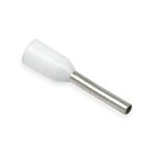 Techspan FER-6-18C Bleu Embout simple isolé (Paquet de 100)
