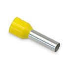 Techspan FER-8-12C Rouge Embout simple isolé (Paquet de 100)