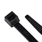 Techspan ICE-1150C-0 Noir Attache-câbles (Paquet de 100)