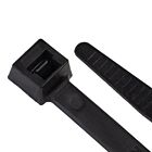 Techspan ICE-1450C-0 Noir Attache-câbles (Paquet de 100)