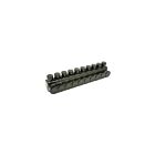 Techspan IPBBMNA75010S Barre d'alimentation montable préisolée en aluminium