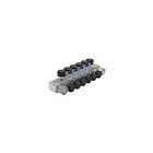 Techspan IPBMNA2-08D Barre d'alimentation montable préisolée en aluminium