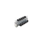 Techspan IPBMNA2505D Barre d'alimentation montable préisolée en aluminium
