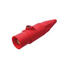 Techspan KL-400LMR 400A Rouge Fiche mâle à vis de pression