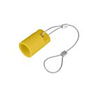 Techspan KL-40FPCY 400A Jaune Capuchon protecteur femelle