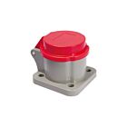 Techspan KL-DCR Rouge Couvercle antipoussière pour réceptacle 400 A