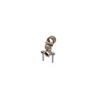 Techspan KL1 Bronze Collier de mise à la terre pour conduit rigide avec moyeu pivotant à 360°