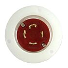 Techspan L16-30MI 30A Rouge Socle à bride à verrouillage par rotation