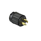 Techspan L17-30P 30A Noir Fiche mâle à verrouillage par rotation