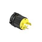 Techspan L5-30P 30A Jaune Fiche mâle à verrouillage par rotation