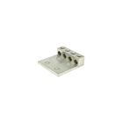 Techspan LA4M4350 Cosse bivalente en aluminium pour quatre conducteurs