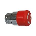 Techspan PB-BS44 10A Rouge Bouton-poussoir à tête champignon, déverrouillage par rotation, 30mm