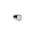 Techspan PB-BW31 10A Blanc Bouton-poussoir encastré à rappel par ressort pour ampoules incandescentes