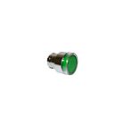 Techspan PB-BW33 10A Vert Bouton-poussoir encastré à rappel par ressort pour ampoules incandescentes