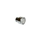 Techspan PB-BW37 10A Transparent Bouton-poussoir encastré à rappel par ressort pour ampoules incandescentes