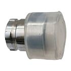 Techspan PB-BW57 10A Transparent Tête encastrée à rappel par ressort, livrée avec capuchon