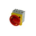 Techspan PM69-4080-RY64 80A Sectionneur c.a. 4 pôles, montage sur panneau
