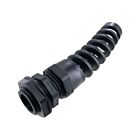 Techspan RFC13NA Noir Serre-câbles en nylon avec réducteur de tension NPT 1/2 po