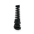Techspan RFC13NR Noir Serre-câbles en nylon avec réducteur de tension NPT 1/2 po