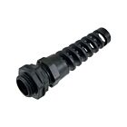 Techspan RFC16NR Noir Serre-câbles en nylon avec réducteur de tension NPT 1/2 po