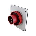Techspan SCM320B7W 20A Rouge Socle de connecteur à broches et manchon