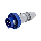 Techspan SCM320P6W 20A Bleu Fiche à broches et manchon
