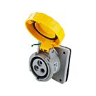 Techspan SCM320R4W 20A 125V Jaune Prise à broches et manchon