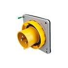 Techspan SCM330B4W 30A Jaune Socle de connecteur à broches et manchon