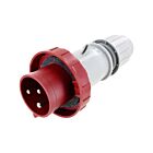 Techspan SCM330P7W 30A Rouge Fiche à broches et manchon