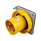 Techspan SCM360B4W 60A Jaune Socle de connecteur à broches et manchon