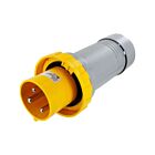Techspan SCM360P4W 60A Jaune Fiche à broches et manchon