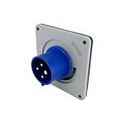 Techspan SCM420B9S 20A Bleu Socle de connecteur à broches et manchon