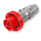 Techspan SCM420P6W 20A Rouge Fiche à broches et manchon
