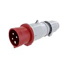 Techspan SCM420P7S 20A Rouge Fiche à broches et manchon