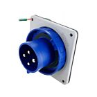 Techspan SCM430B9W 30A Bleu Socle de connecteur à broches et manchon