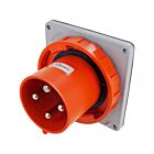 Techspan SCM460B12W 60A Orange Socle de connecteur à broches et manchon