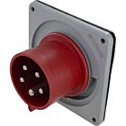 Techspan SCM520B6S 20A Rouge Socle de connecteur à broches et manchon