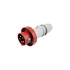 Techspan SCM520P7W 20A Rouge Fiche à broches et manchon